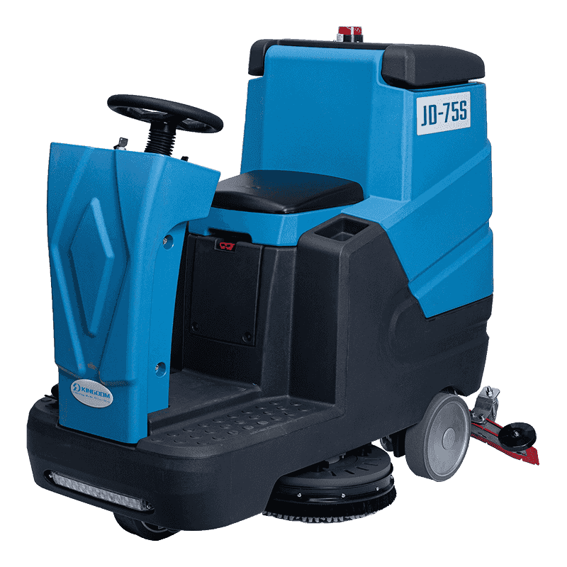 JD75S medium-sied ride-on double brush floor scrubber