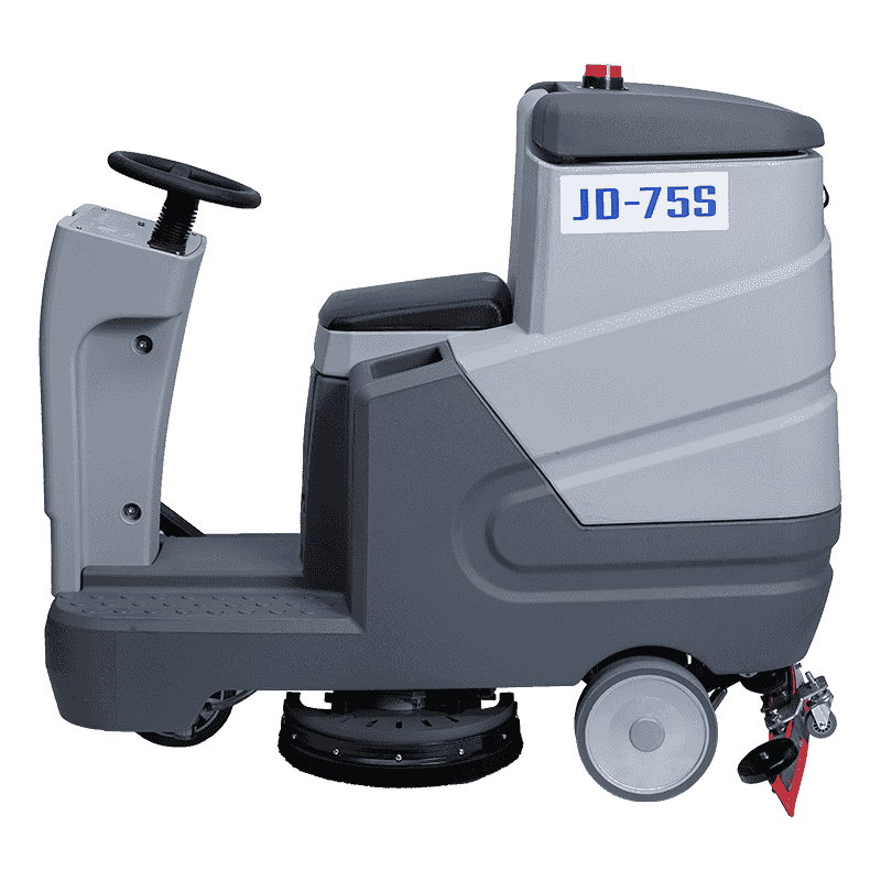 JD75S medium-sied ride-on double brush floor scrubber