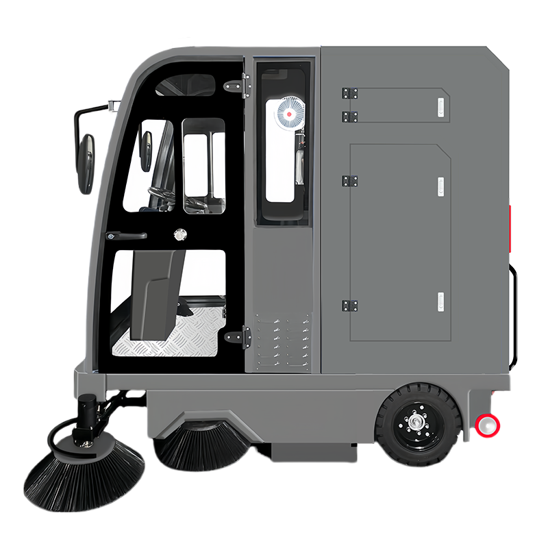 S22-4F Mataas na kahusayan Electric road sweeper na may spray-coated shell