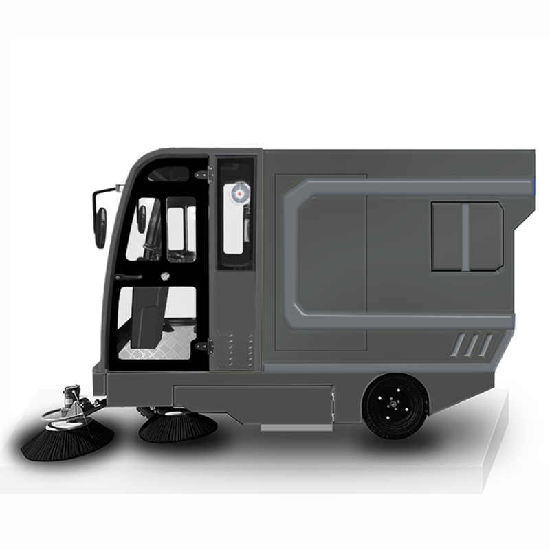 S24 Rear LED screen na may 1500W High Pressure Pump Ride-On Sweeper S24 Rear LED screen na may 1500W High Pressure Pump Ride-On Sweeper