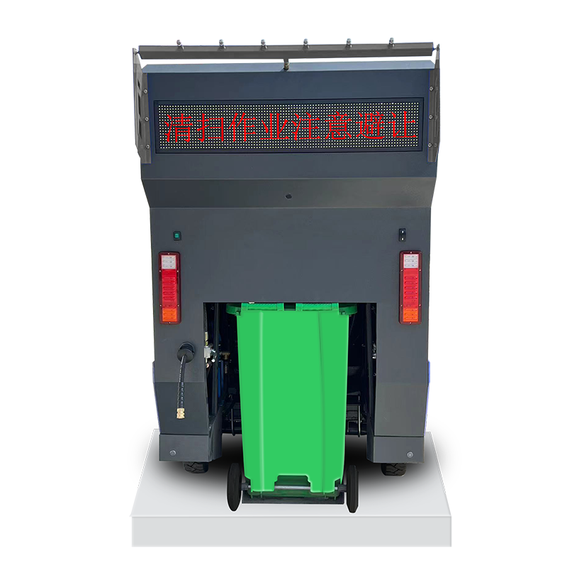 S24 Rear LED screen na may 1500W High Pressure Pump Ride-On Sweeper S24 Rear LED screen na may 1500W High Pressure Pump Ride-On Sweeper
