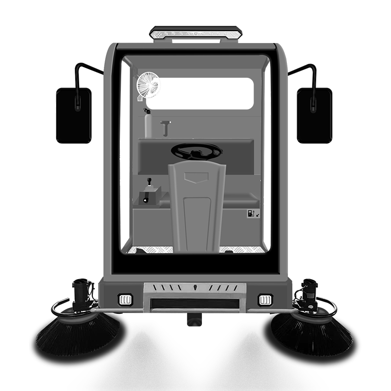 S24 Rear LED screen na may 1500W High Pressure Pump Ride-On Sweeper S24 Rear LED screen na may 1500W High Pressure Pump Ride-On Sweeper